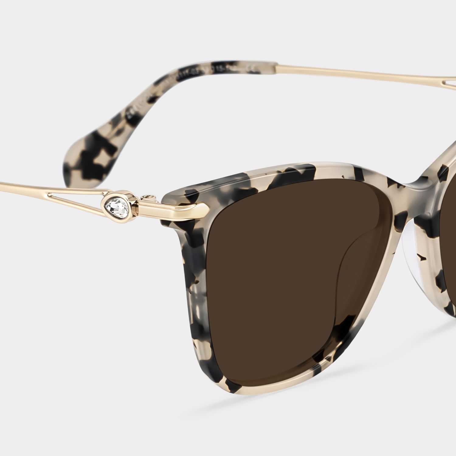 Westley Butterfly Light-Tortoise Sunglasses for Women & Men | ZEELOOL CA4