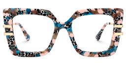 Poutine Square Tortoise Glasses0