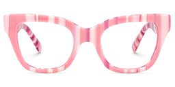 Nereyda Pink Cat eye Glasses0