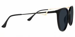 Chanty Round Black Glasses2