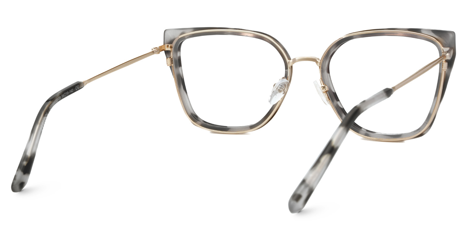 Martine Square Tortoise Glasses3