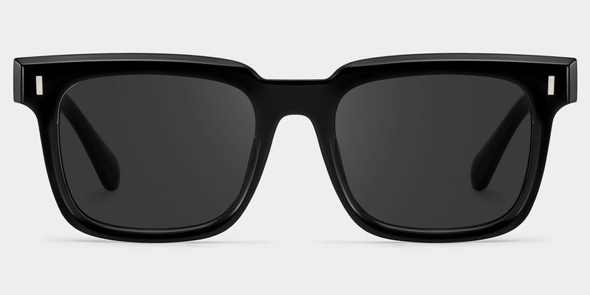 Katia Black Square Sunglasses
