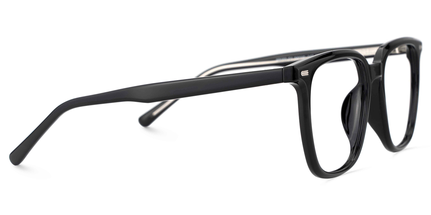 Square Black Eyeglasses Jude TR-90 Frame Glasses4