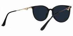 Chanty Round Black Glasses3