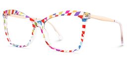 Isaebella Butterfly Colorful Glasses3