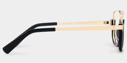 Oromiya Black Gold Aviator Glasses5