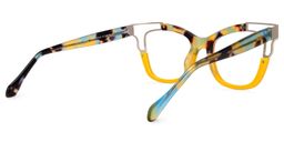 Rhoden Cateye Yellow Glasses5