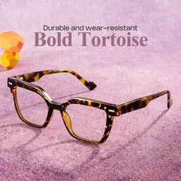 Pinette Square Tortoise Glasses0