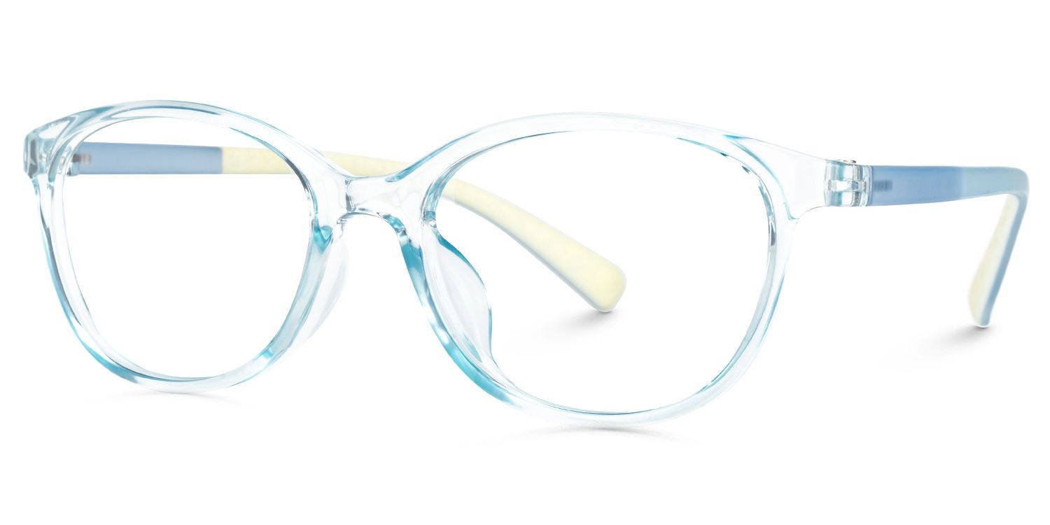 Kids Oval Amaker Glasses with Cute Style -Zeelool1