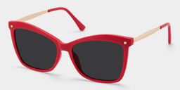 Isaebella Butterfly Red Sunglasses2