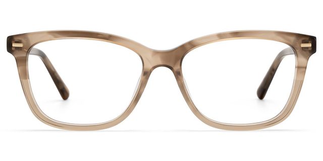 Sawyer Brown Rectangle Glasses