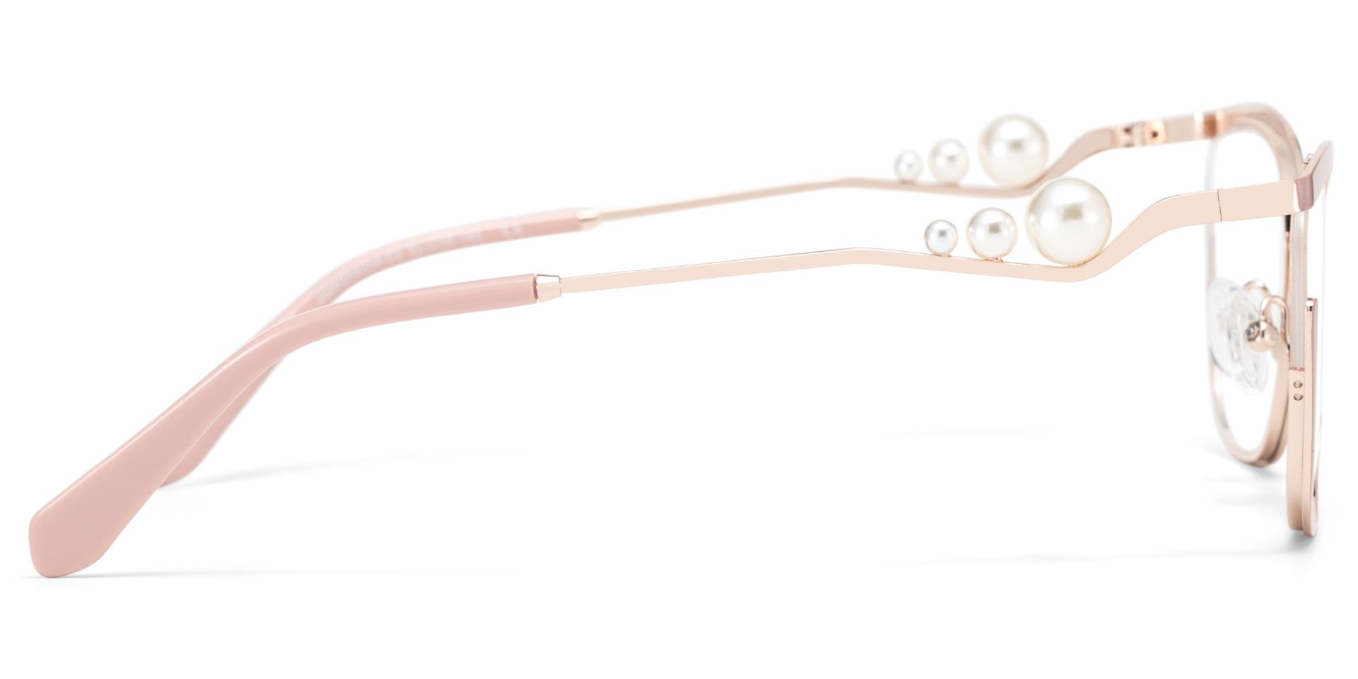 Aria Eyeglasses in Round Pink Frame | ZEELOOL Canada5