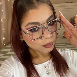 Diva Iridescent Square Glasses8