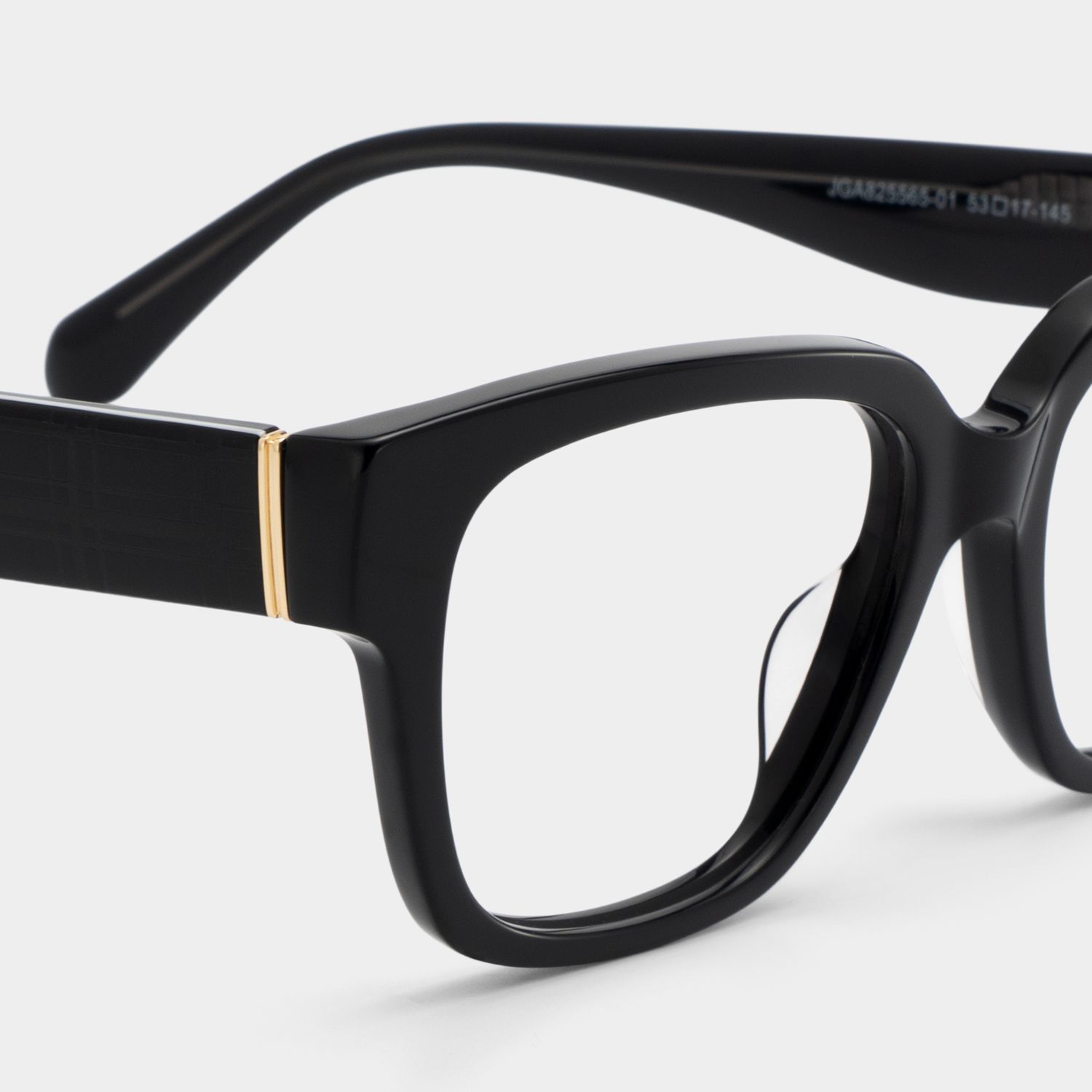 Blake Black Square Glasses | Varsity Athleisure Essential4