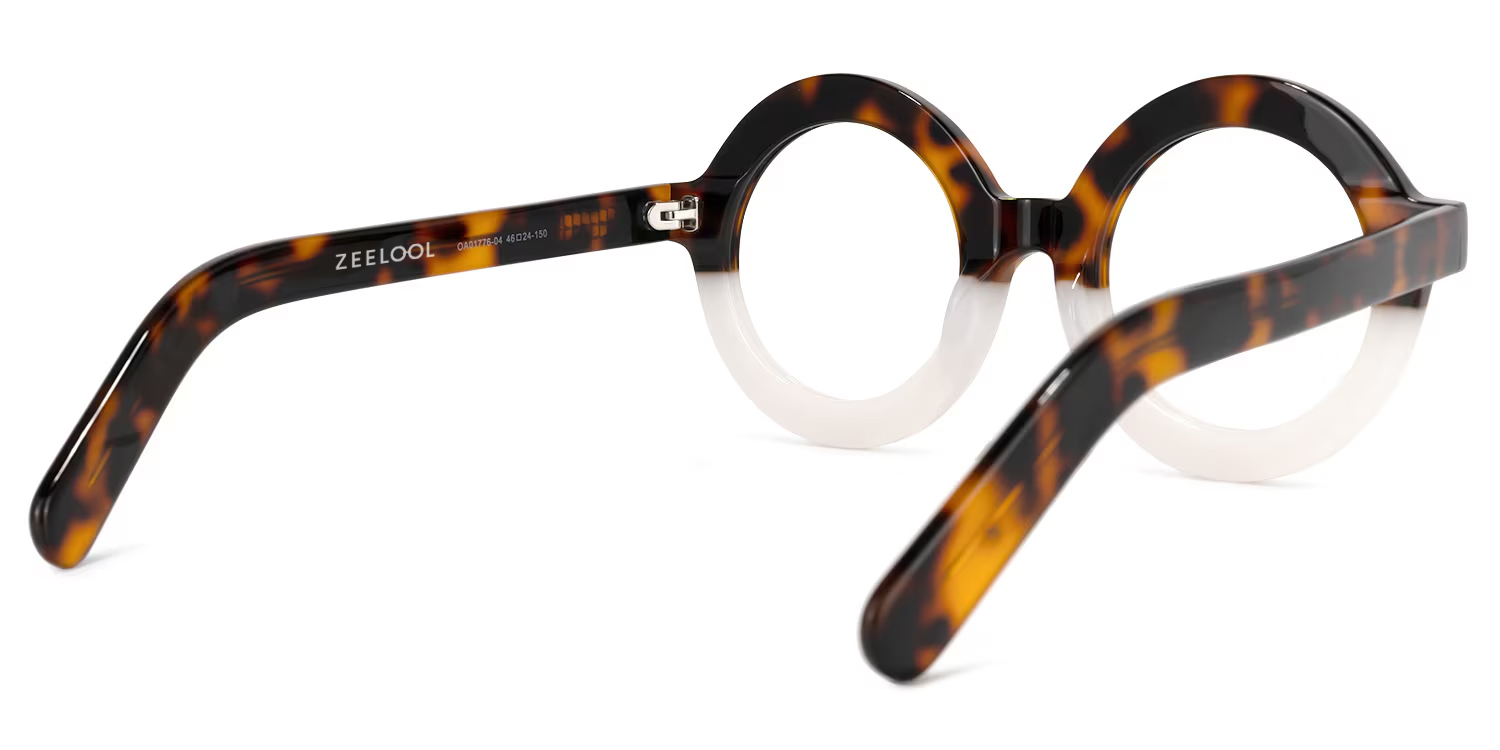 Calhoun Round Two-Tone Glasses | ZEELOOL Canada3