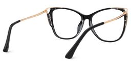 Alana Butterfly Black Glasses3
