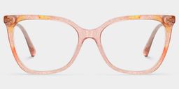 Jolie Pink Butterfly Glasses1