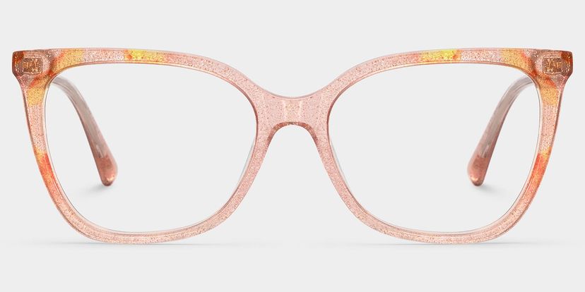 Jolie Pink Butterfly Glasses