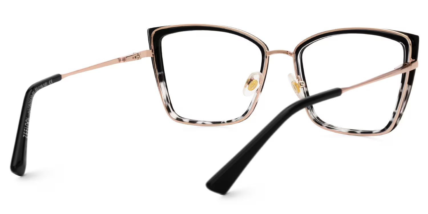 Mariie Butterfly Black Full-Frame Glasses | ZEELOOL Canada3