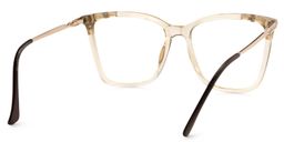Roshavia Square Beige Glasses4