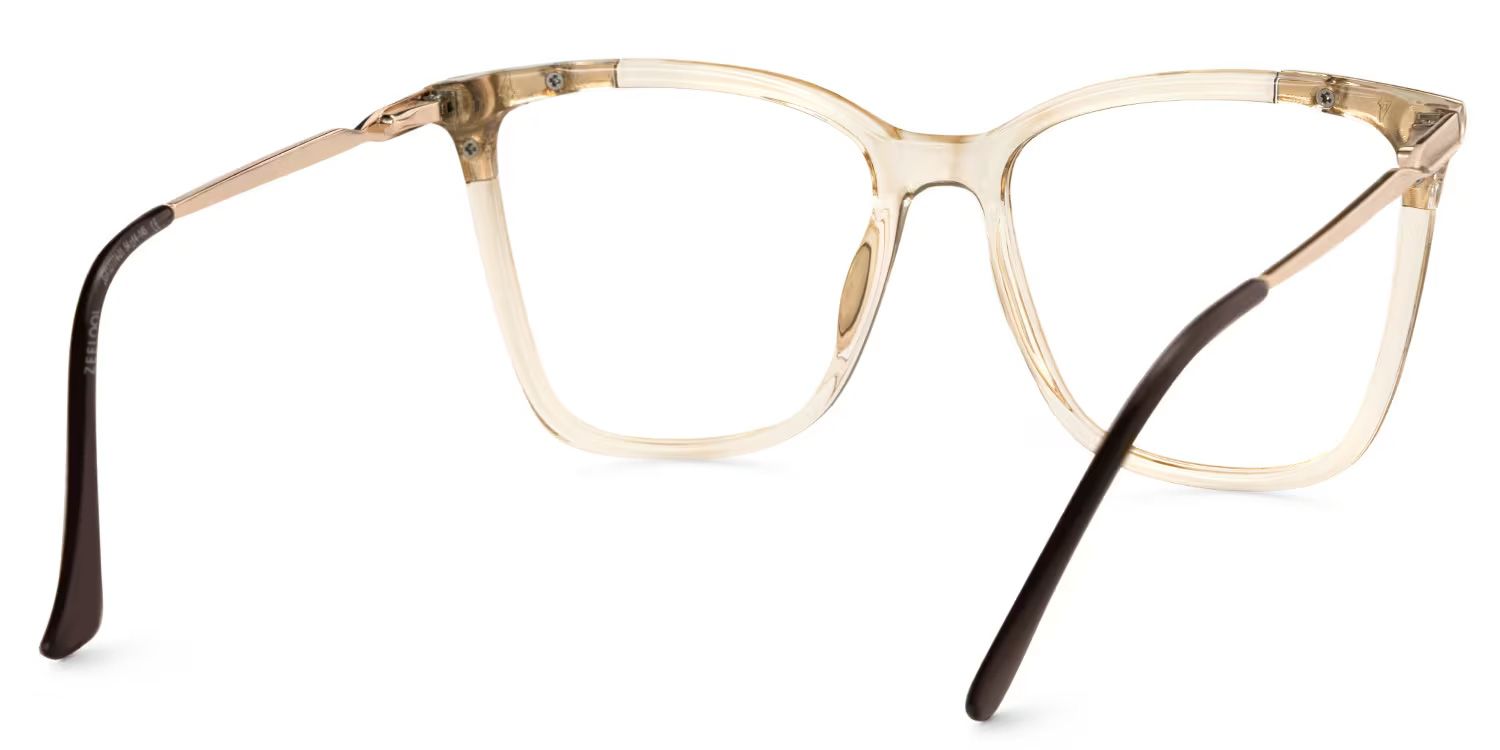 Purple Square Frame Glasses4