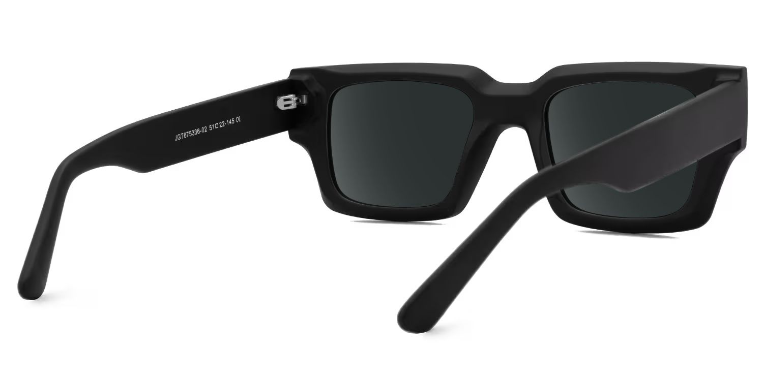 Garza Tr90 Black Frame Sunglasses | ZEELOOL CA3