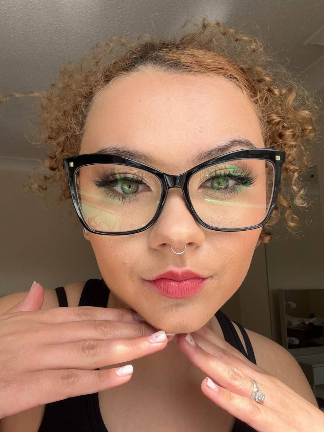 Isaebella Butterfly Black Frame Glasses | Zeelool6