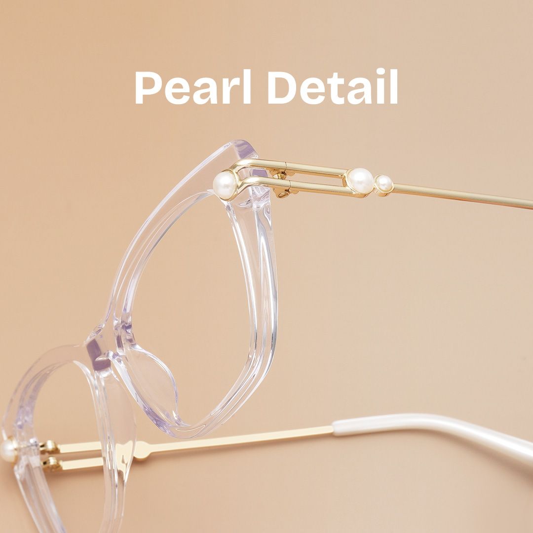 Victor Eyeglasses in Cat eye Clear Frame | ZEELOOL Canada1