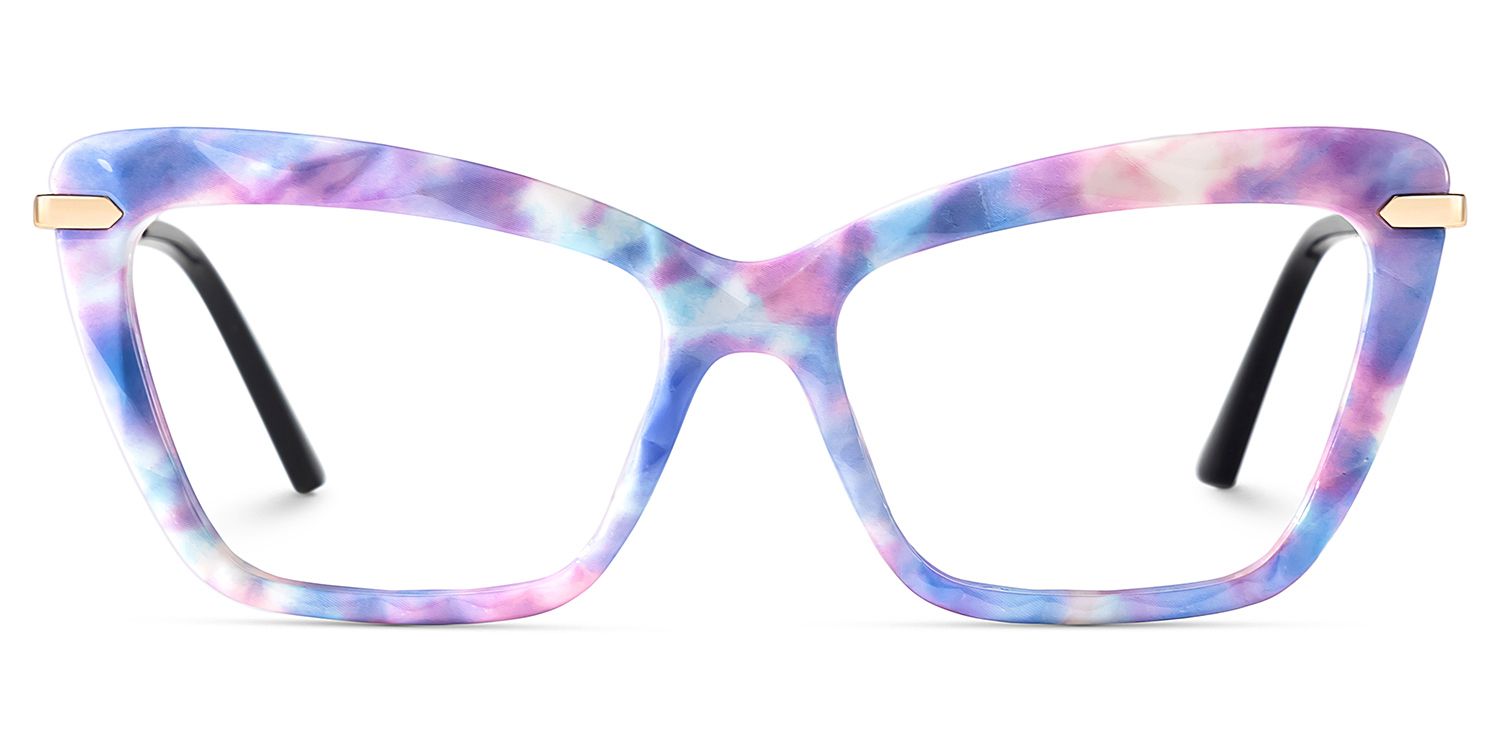 Juliet Cateye Purple TR90 Frame Glasses | ZEELOOL Canada1