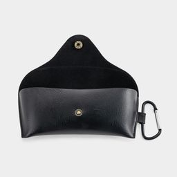 High-Quality Black Leather Eyeglass Case3