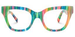 Nereyda Green Cat eye Glasses0