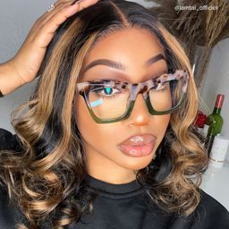 Benitez Square Two-Tone Glasses6