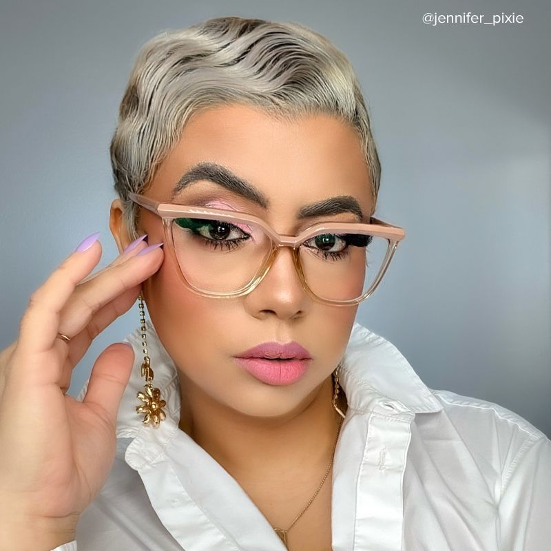 Tonka Butterfly Beige Frame Glasses | ZEELOOL Canada5