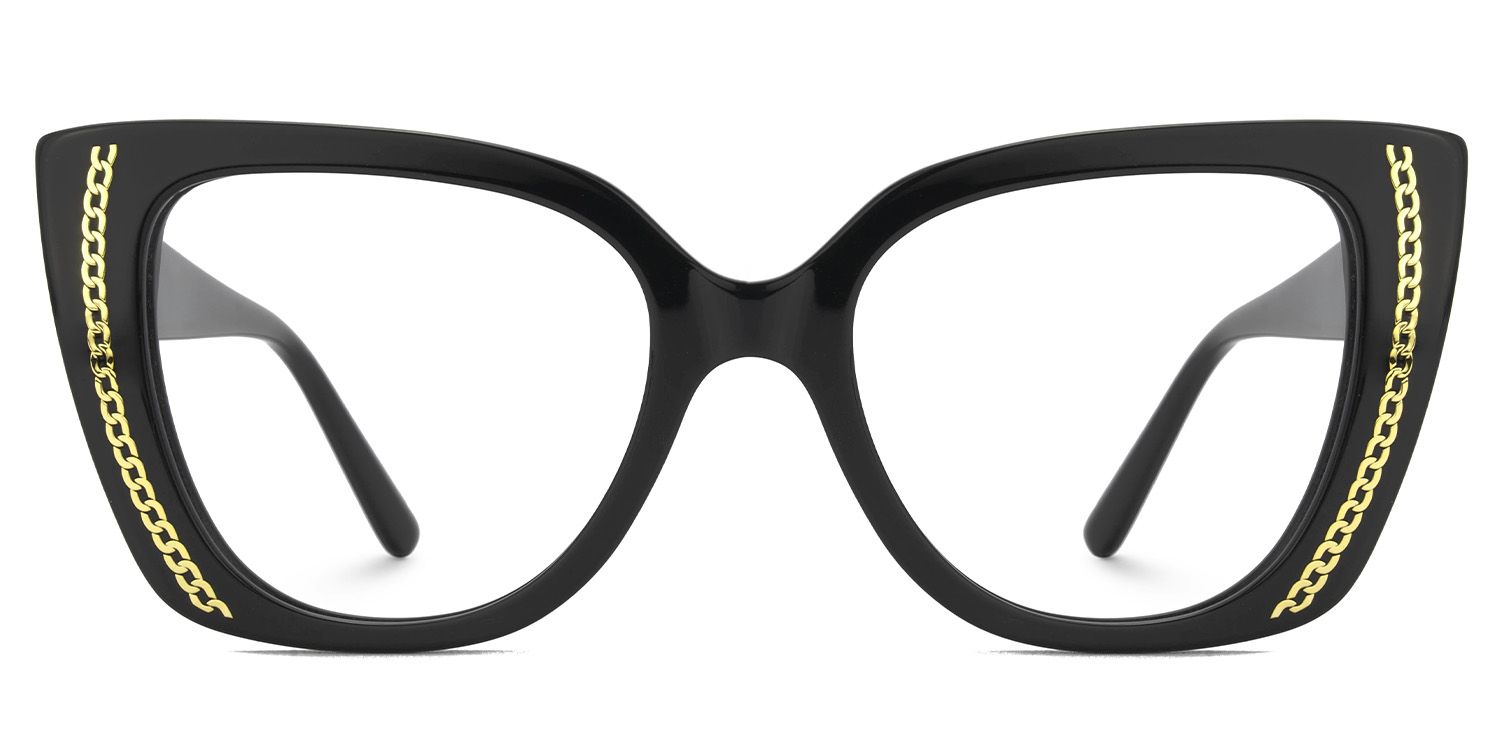 Smolin Acetate Black Cateye Specs | ZEELOOL Canada0