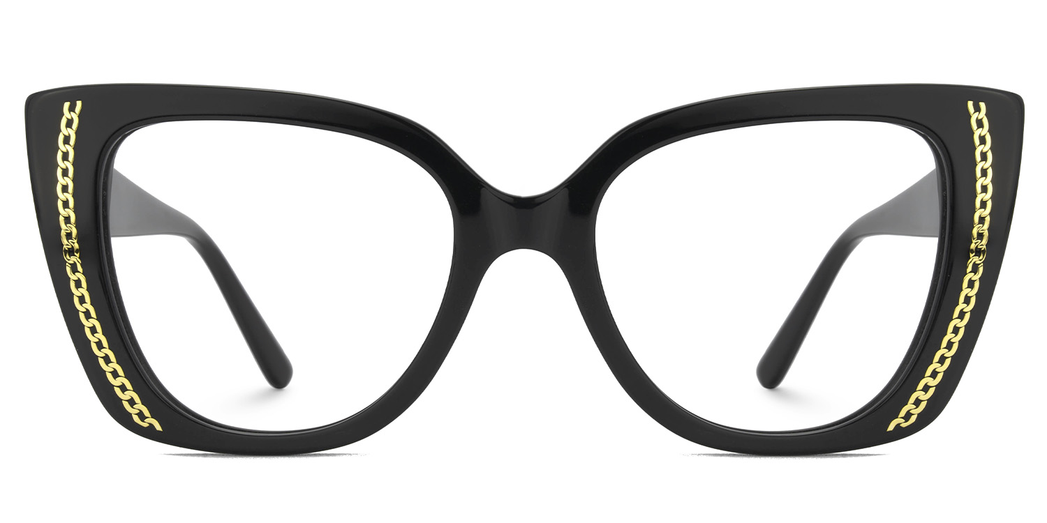 Smolin Acetate Black Cateye Specs | ZEELOOL Canada0