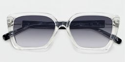 Emery Clear Square Glasses1