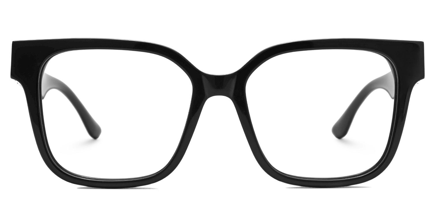 Kerri Oversized Black Square Glasses | ZEELOOL Canada0
