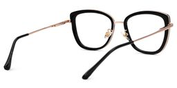 Kaye Cateye Black Glasses3