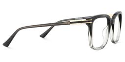 Kenny Square Gray-Clear Glasses4