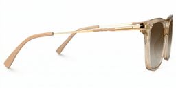Jacqui Beige Rectangle Sunglasses2