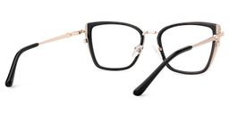 Juniper Rectangle Black Glasses5