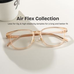 Lily Rectangle Yellow Glasses0