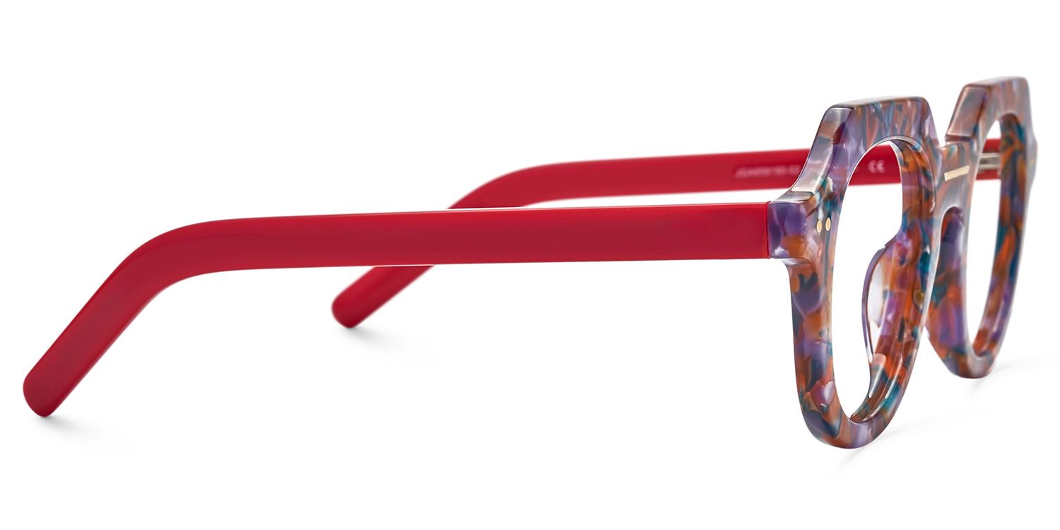 Floral Geometric Eyewear - Jameica on Sale | ZEELOOL Canada2
