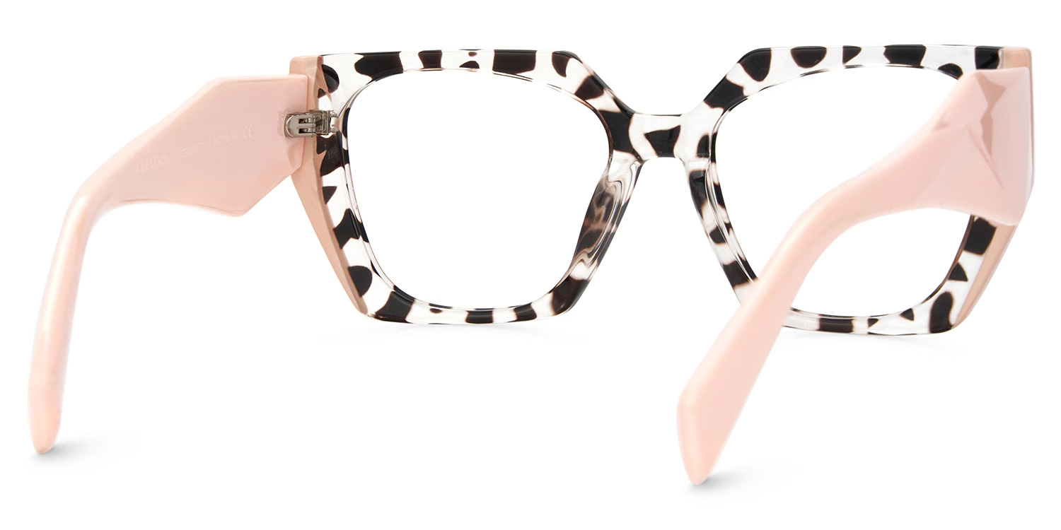 Sileidy Geometric Havana Glasses4