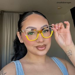 Rhoden Cateye Yellow Glasses10