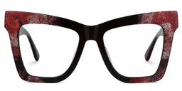 Carey Butterfly Two-Tone Glasses0