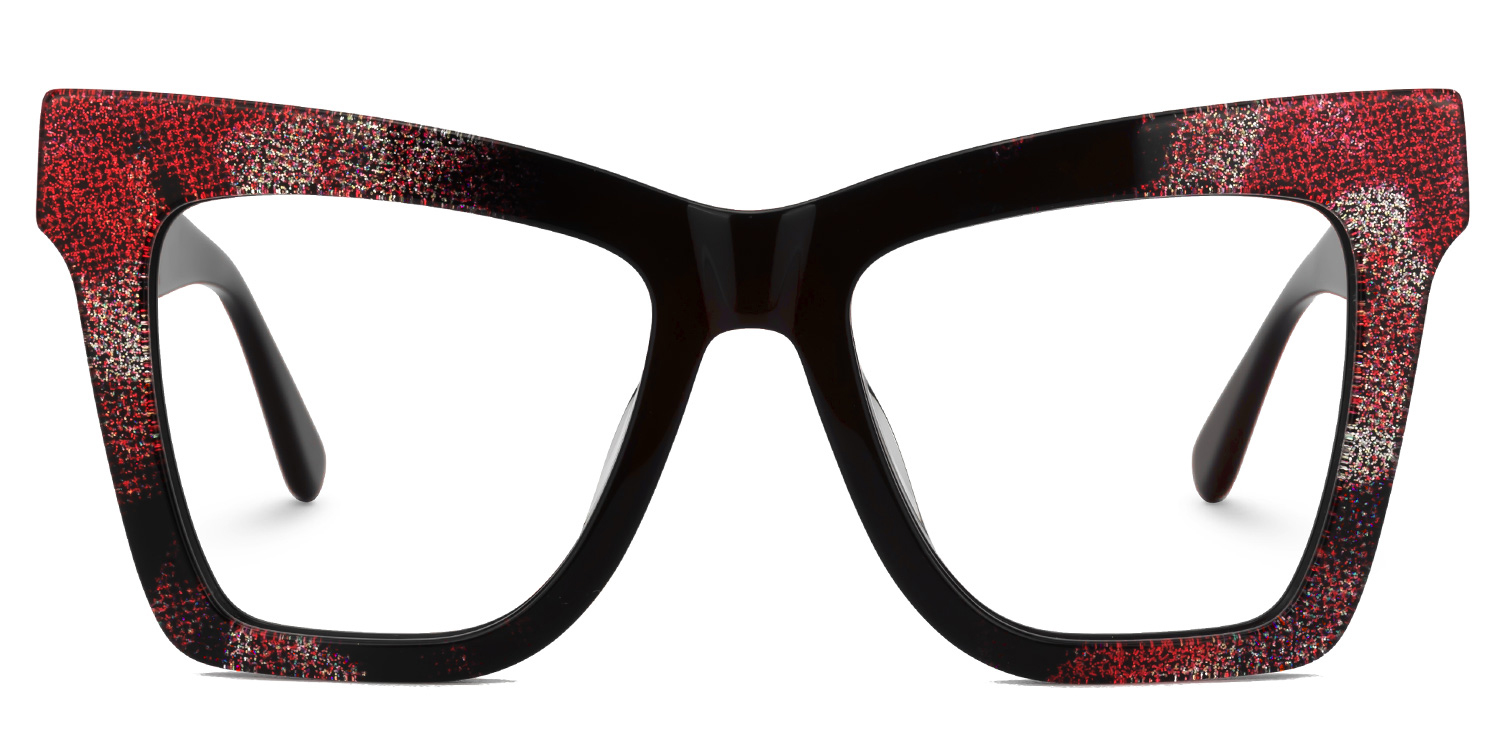 Carey Butterfly Two-Tone Glasses0