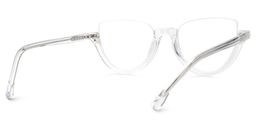 Felicia Clear Cat eye Glasses3