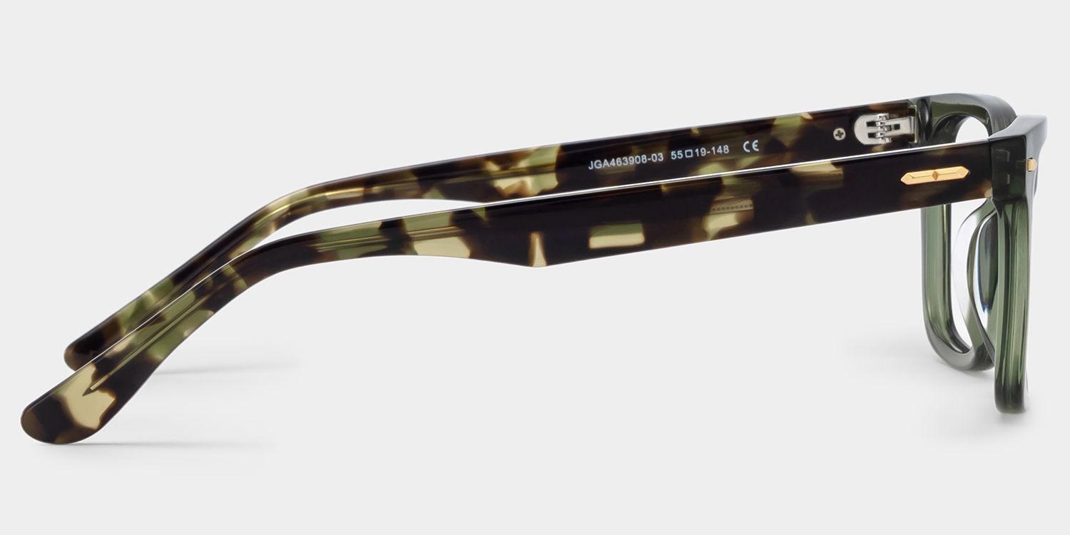 Patrick Green Rectangle Glasses for Men | ZEELOOL4