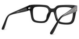 Solmarie Square Black Glasses5
